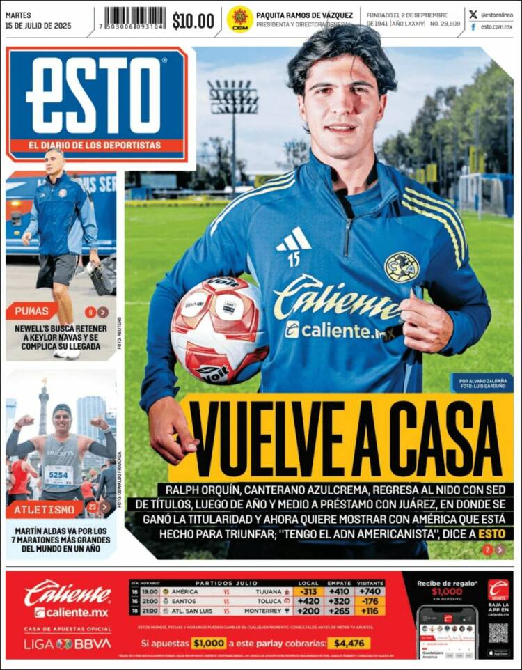 Portada de Esto (Mexico)