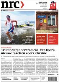 Portada de NRC Handelsblad (Pays-Bas)
