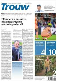 Portada de Trouw (Pays-Bas)