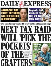Portada de Daily Express (United Kingdom)