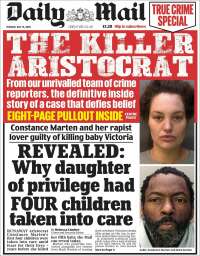 Portada de Daily Mail (United Kingdom)