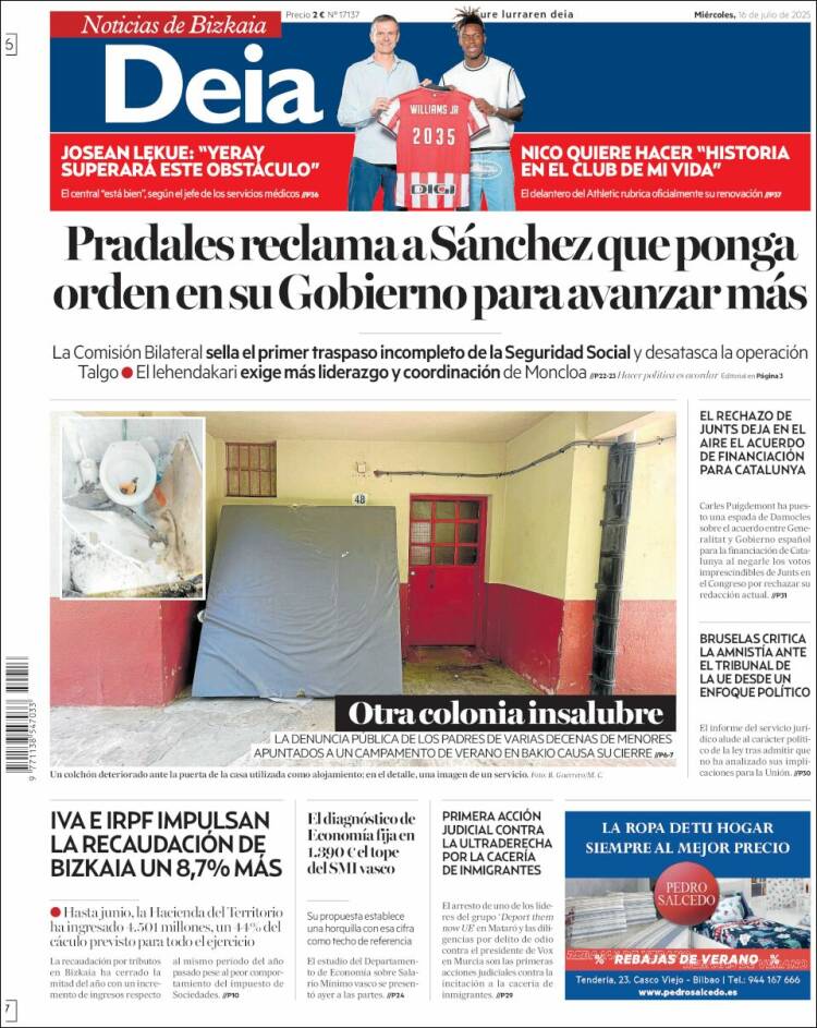 Portada de Deia (Spain)