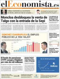 Portada de El Economista (Spain)