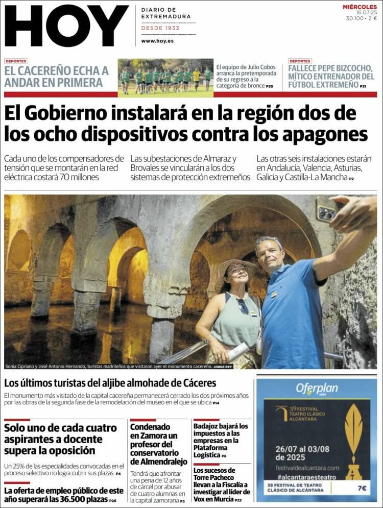Portada de Hoy - Badajoz (Espagne)