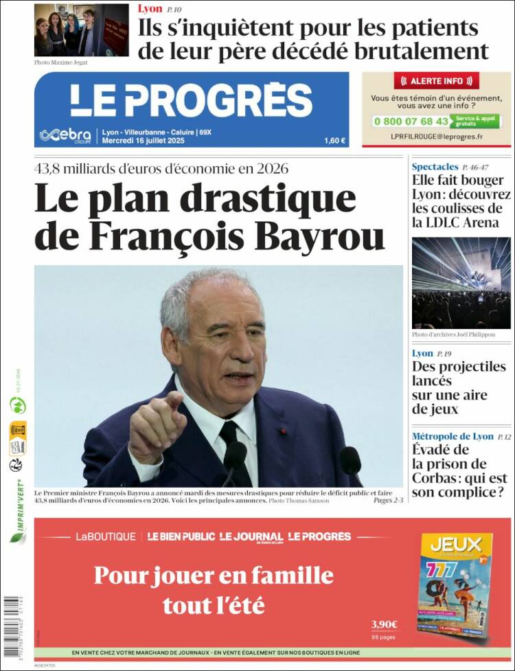 Portada de Progres de Fecamp (France)