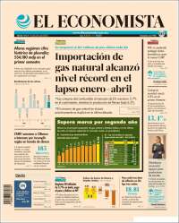 Portada de El Economista (México)