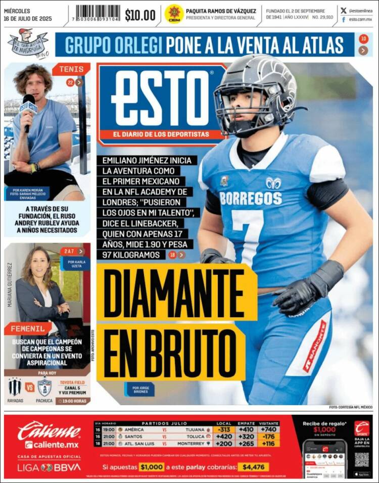 Portada de Esto (México)