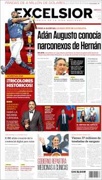 Portada de Excelsior (México)