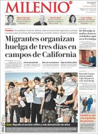 Portada de Milenio (México)