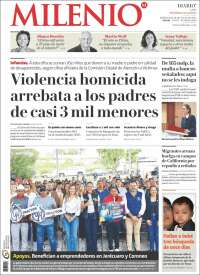 Portada de Milenio de León (Mexico)