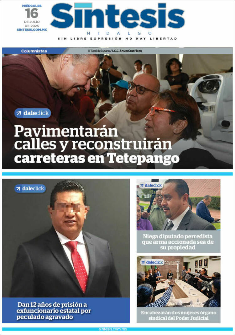 Portada de Sistesis - Hidalgo (México)