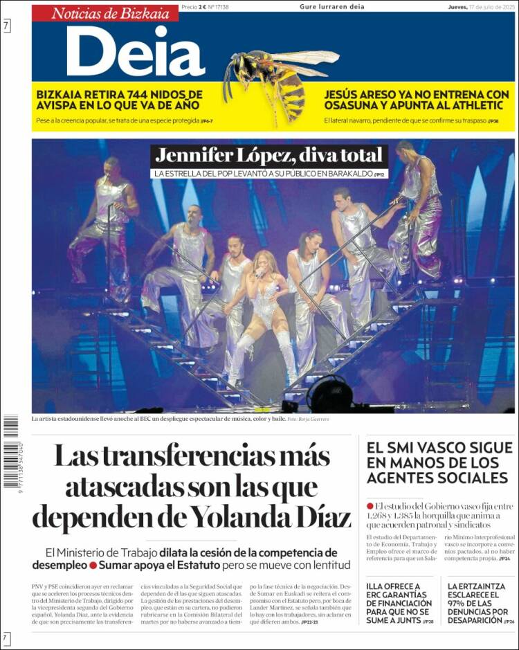 Portada de Deia (Spain)