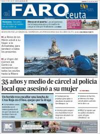 Portada de El Faro de Ceuta (Spain)