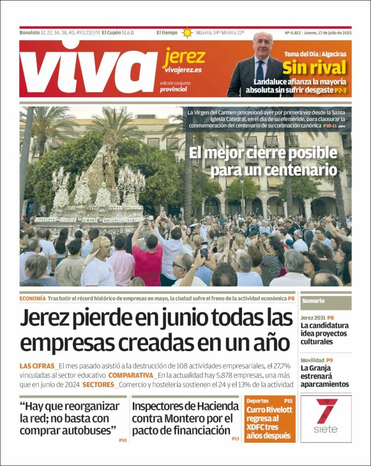 Portada de Información - Jerez (Spain)