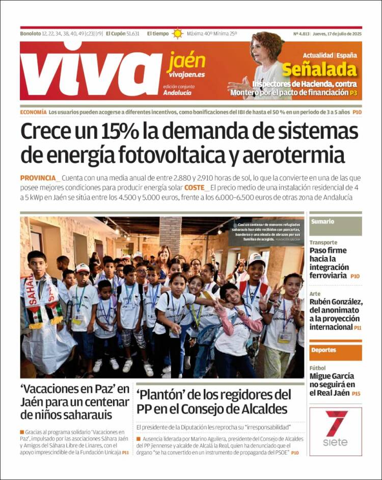 Portada de Viva Jaén (Spain)