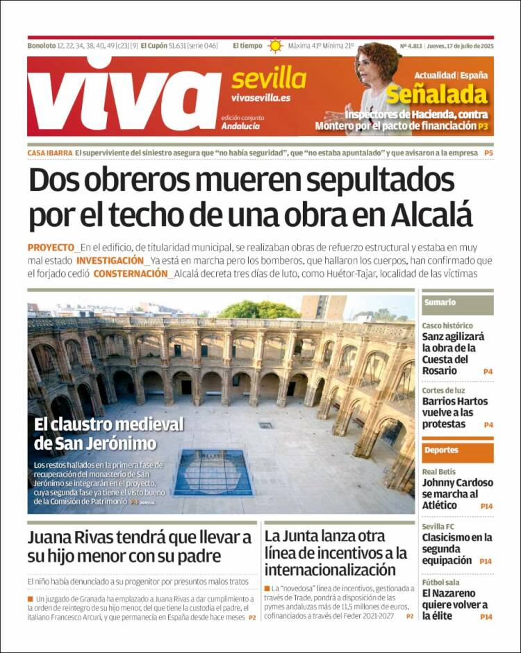 Portada de Viva Sevilla (Spain)
