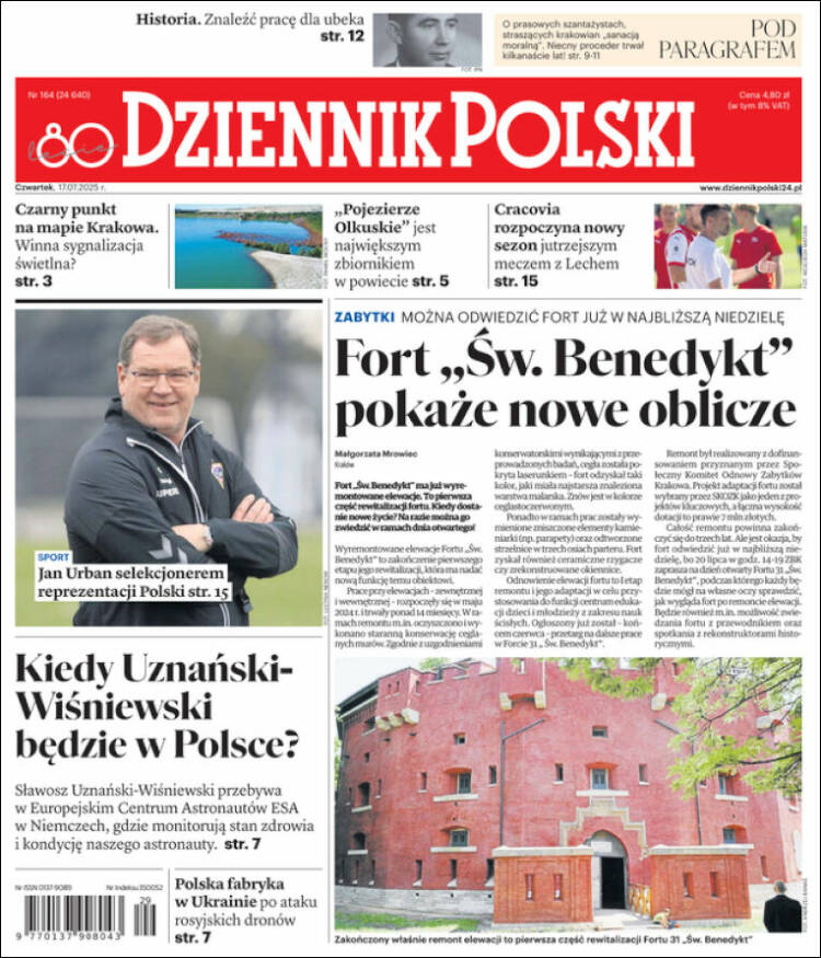 Portada de Dziennik (Poland)