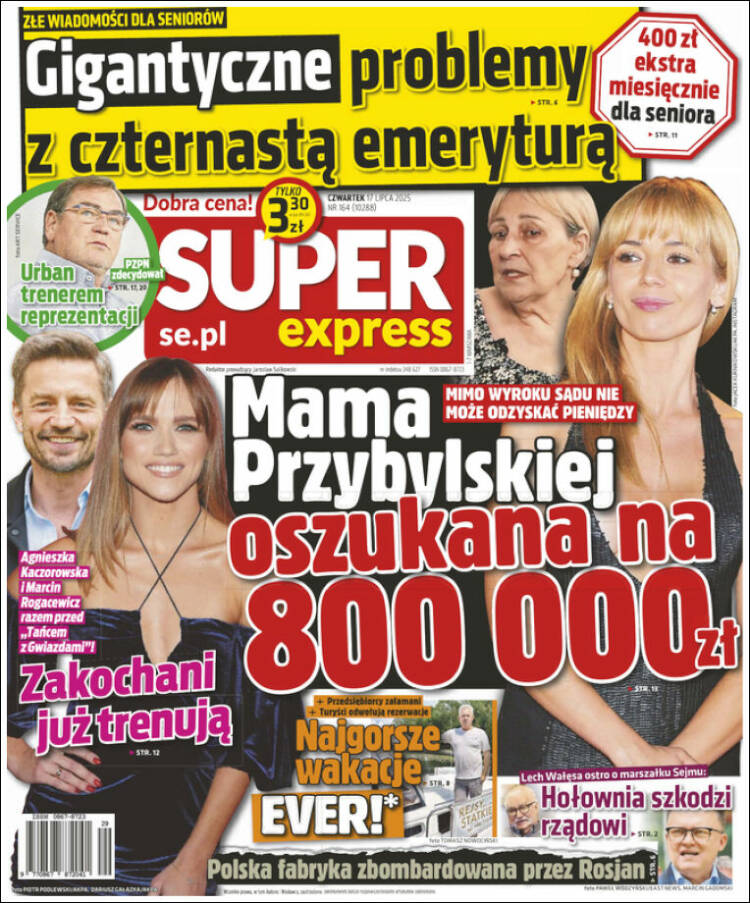 Portada de Super Express (Poland)