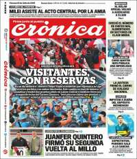 Portada de La Voz del Chaco (Argentina)