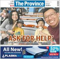 Portada de The Province (Canada)
