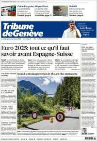 Portada de La Tribune de Genève (Switzerland)