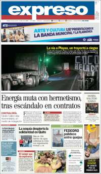 Portada de Expreso (Ecuador)
