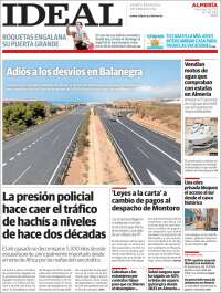 Portada de Ideal Almeria (Spain)