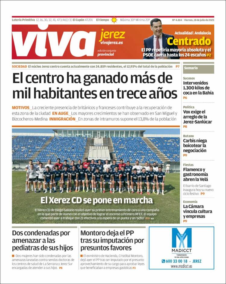 Portada de Información - Jerez (Spain)