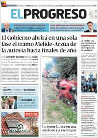 Portada de El Progreso (Spain)