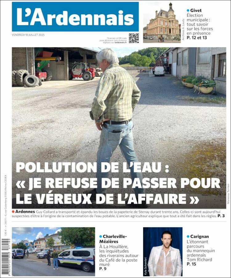 Portada de L'Ardenais (France)
