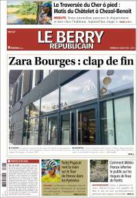Portada de Berry Republicain (Francia)