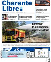 Portada de Charente Libre (Francia)