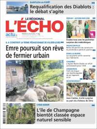 Portada de L'Echo de la Haute-Vienne (Francia)