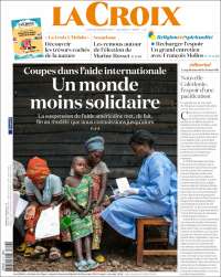 Portada de La Croix (Francia)