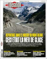 Portada de Libération (Francia)