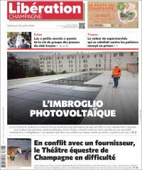 Portada de Libération Champagne (France)