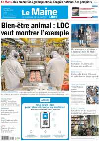 Portada de Le Maine Libre (Francia)