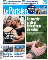 Portada de Le Parisien (Francia)