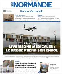 Portada de Paris Normandie (Francia)
