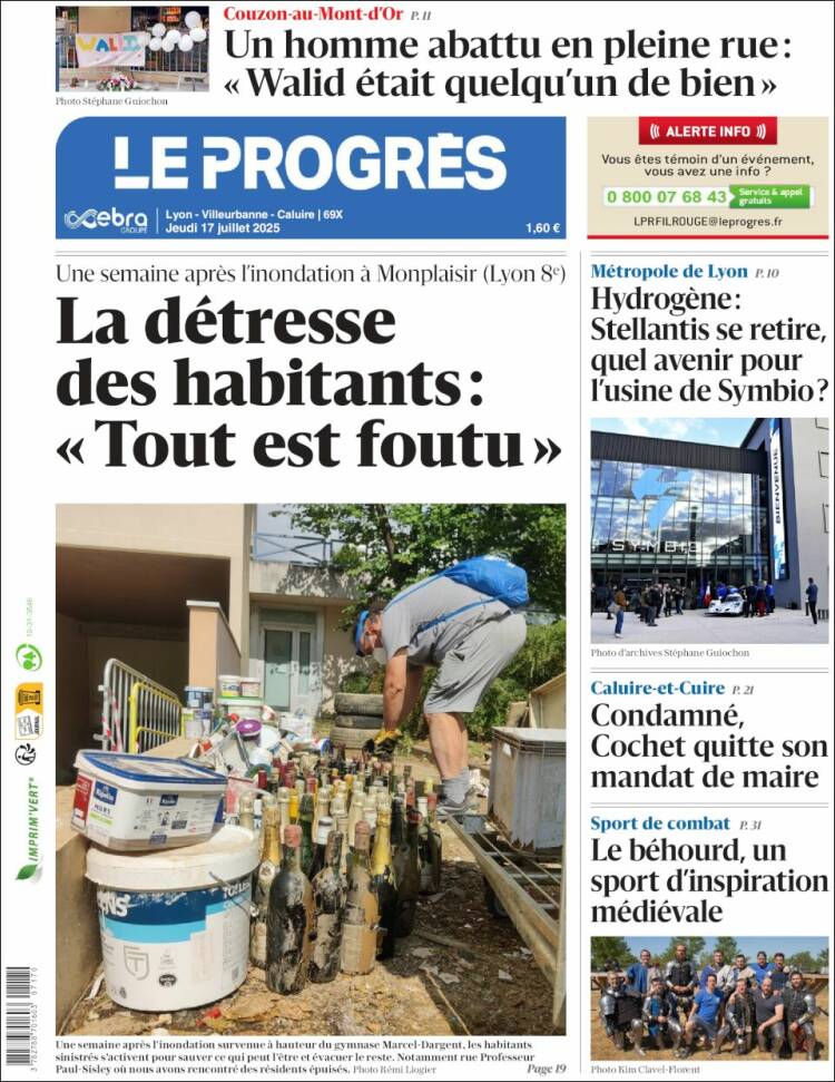 Portada de Progres de Fecamp (France)