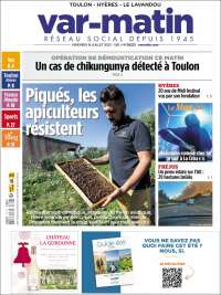 Portada de Var-Matin (Francia)