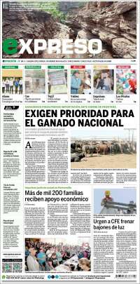 Portada de Expreso (Mexico)