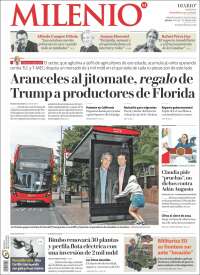 Portada de Milenio (Mexico)