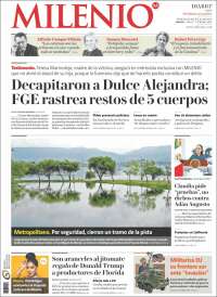 Portada de Milenio de León (Mexico)