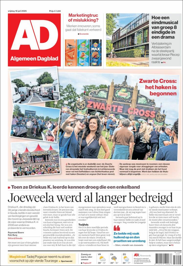 Portada de AD (Netherlands)
