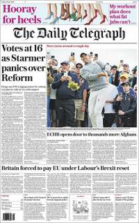 Portada de Daily Telegraph (United Kingdom)