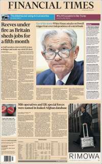 Portada de Financial Times (United Kingdom)