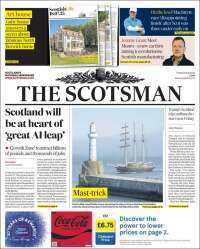 Portada de The Scotsman (United Kingdom)