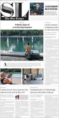 Portada de Star-Ledger (USA)