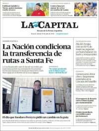 Portada de La Capital - Rosario (Argentina)